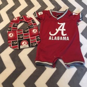Alabama Onesie Jersey & Bib